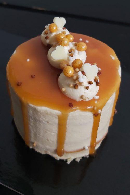 Karamel dripgebak